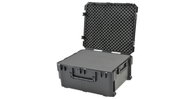 SKB 3i-3026-15BC Left Angle View with Cubed Foam