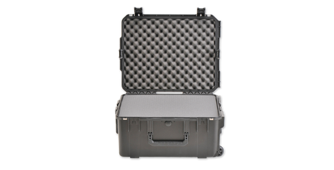 SKB 3i-2217-10BC Front Open View with Cubed Foam