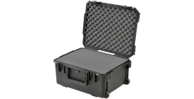 SKB 3i-2015-10BC Left Angle View with Cubed Foam