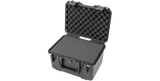 SKB 3i-1510-9B-C Left Angle Open View with Cubed foam 