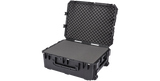 SKB 3i-2922-10BC Left Angle Open View with Cubed Foam