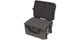 SKB 3i-2317-14BC Left Angle (Open) View with Cubed Foam