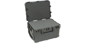 SKB 3i-3021-18BC Right Angle View with Cubed Foam