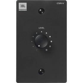 JBL CSR-V-BLK, COMMERCIAL WALL CONTROLLERS, Wall Mounted Remote Control for CSM Mixers (Black)
