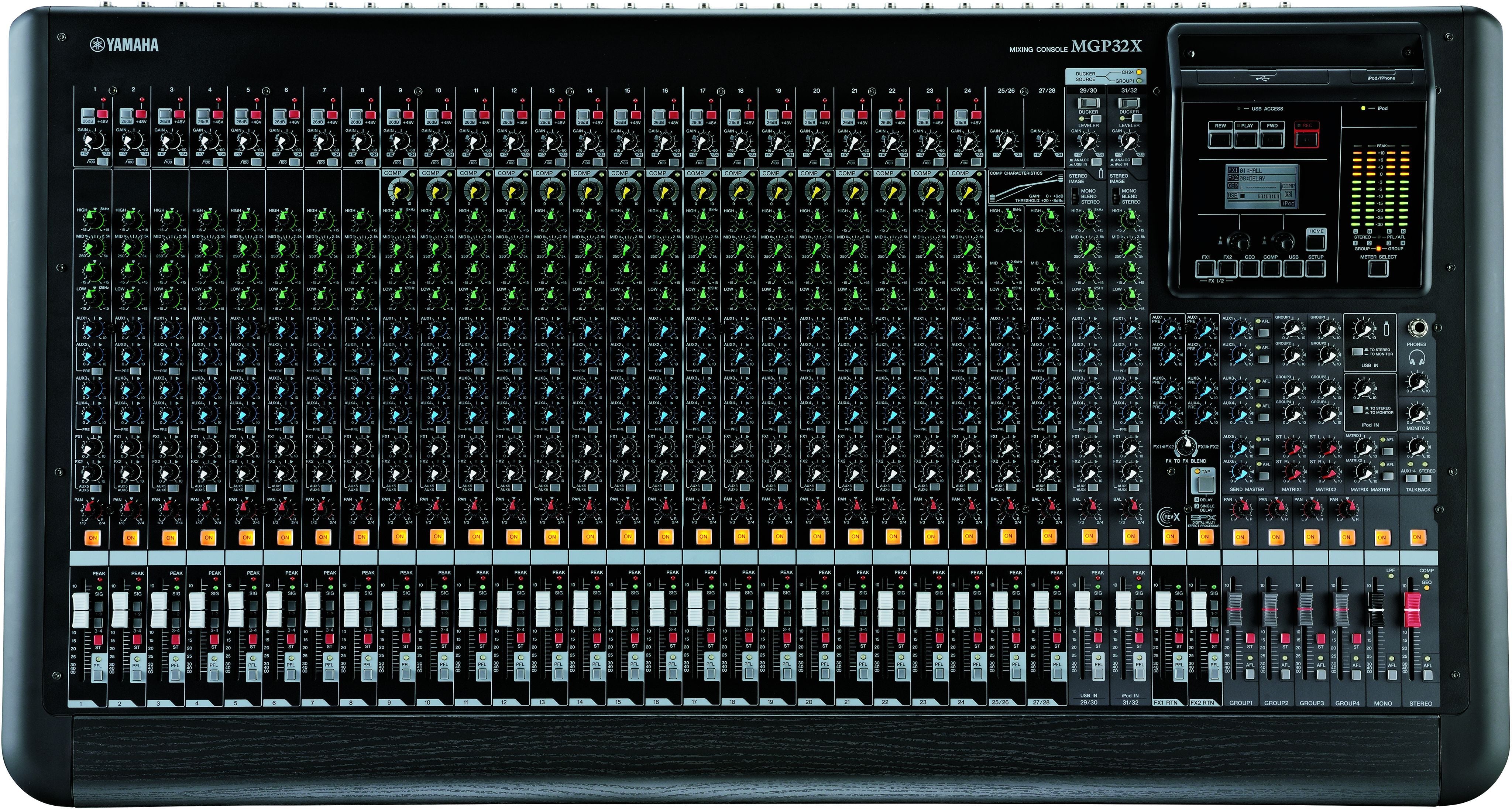 Yamaha MGP32X 32 Channel Analog Live Sound Mixer