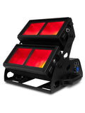 Chauvet OVATION C-805FC, Better coverage with two individually adjustable heads, gives the ability to project split colors