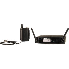 Shure GLXD14/93 Wireless Lavalier System with GLXD4 Wireless Receiver, GLXD1 Bodypack Transmitter and WL93 Lavalier Microphone (SB902 Battery included)
