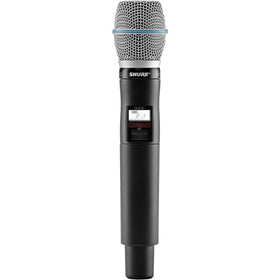Shure QLXD2/KSM9HS Wireless Handheld Transmitter with KSM9HS Microphone Silver