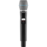 Shure QLXD2/KSM9HS Wireless Handheld Transmitter with KSM9HS Microphone Silver