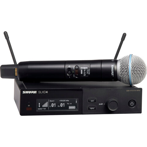SLXD14/153 Microfono inalambrico con diadema MX153 Shure - Audiocustom