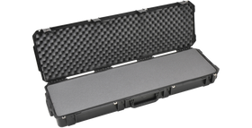 SKB 3i-5014-6B-L Right Angle View (Open) with Layered Foam