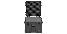 SKB 3R2222-20B-C Front View with Cubed Foam