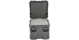 SKB 3R2424-24B-L Front View Open with Layered Foam