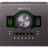 Universal Audio APLTWXQ-HE, Apollo Twin X QUAD Heritage Edition Thunderbolt 3 Audio Recording Interface with UAD DSP (Desktop/Mac/Win/TB3)