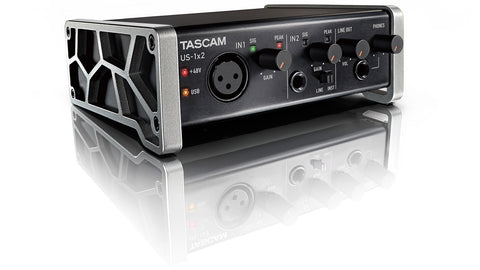 Tascam US-1x2 Left Angle View
